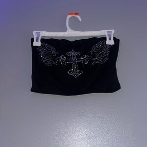 Rhinestone Tube Top